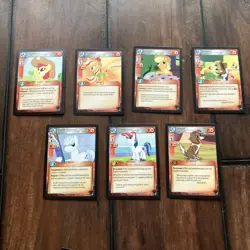 My Little Pony High Magic Trading Card Game 78 Cards common -rare - Image 3