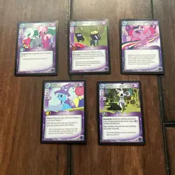 My Little Pony High Magic Trading Card Game 78 Cards common -rare - Image 5