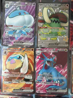 Pokemon 16 Card Lot nm Ex Full Art HOLO Rare Hits Only A41 SR English - Image 2