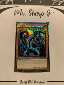 BLAUAUGIGER W. DRACHE - 1. AUFLAGE RA03-DE079 DE Yu-Gi-Oh! CARD PLATINUM SECRET - Image 2