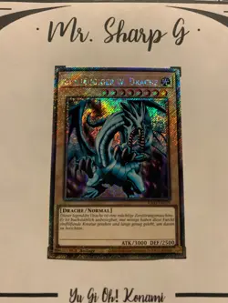 BLAUAUGIGER W. DRACHE - 1. AUFLAGE RA03-DE079 DE Yu-Gi-Oh! CARD PLATINUM SECRET - Image 3