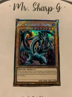BLAUAUGIGER W. DRACHE - 1. AUFLAGE RA03-DE079 DE Yu-Gi-Oh! CARD PLATINUM SECRET - Image 4