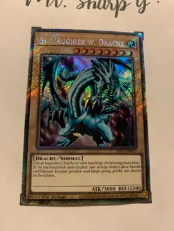 BLAUAUGIGER W. DRACHE - 1. AUFLAGE RA03-DE079 DE Yu-Gi-Oh! CARD PLATINUM SECRET - Image 5
