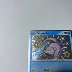 Slowpoke 116/091 Shiny Rare Pokemon Card TCG - Near Mint - Holo - Image 3