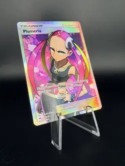 Pokemon Card Plumeria 145/147 Burning Shadows Full Art Trainer - Image 3