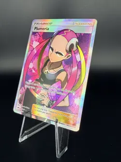 Pokemon Card Plumeria 145/147 Burning Shadows Full Art Trainer - Image 4