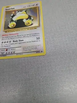 Pokemon Snorlax XY179 Promo Holo Card XY 130 HP Basic 2016 See Pictures - Image 5