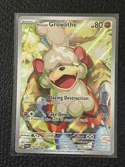 Lot Of 5 Full Art Pokemon Cards - Marshadow, Swablu, Wailord, Pidgeot, Growlithe - Image 5
