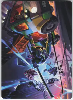 Donatello, Rad Scientist Art Card (Gold-Stamped Signature) S Art Series: TMNT NM - Image 1
