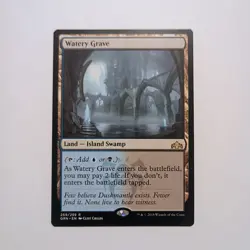 X 1 Watery Grave NM-M Guilds of Ravnica 259 MTG Magic The Gathering - Image 1