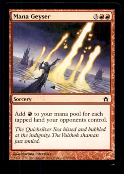 MTG Mana Geyser LP Light Play Fifth Dawn [2993] - Image 1