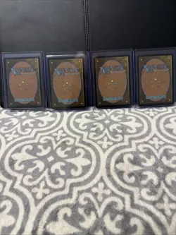 DOUBLING SEASON TMNT BORDERLESS X4 (1 Foil 3 Non) All NM IN BEAUTIFUL CONDITION. - Image 2
