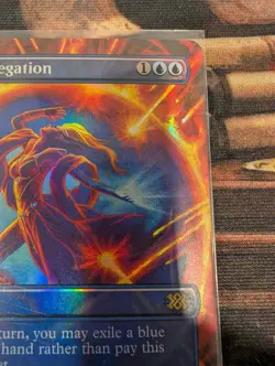 MTG: Force of Negation Borderless FOIL Double Masters 2022 NM - Image 4
