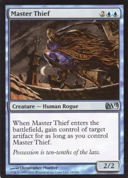 3X MASTER THIEF 64/249 M12 CORE SET 2012 MTG MAGIC LP X3 (yourdeckbuilder) - Image 1