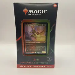 Starter Commander Deck - Draconic Destruction MTG Brand New Sealed - Image 1