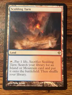 1X MTG Scalding Tarn ZEN Zendikar Regular NM X1 - Image 1