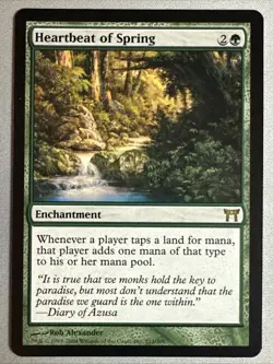 MTG / Heartbeat of Spring / CHK / #212 / Regular / Rare / NM - Image 1