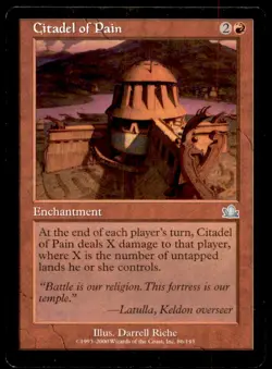 MTG Citadel of Pain LP Light Play Prophecy [2420] - Image 1