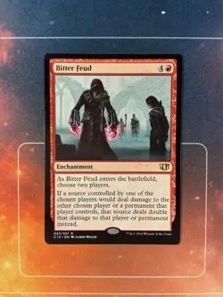 Bitter Feud - Commander 2014 - Magic the Gathering - MTG - Image 1