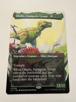 Ghalta, Stampede Tyrant (Borderless) The Lost Caverns of Ixalan Regular - Image 1
