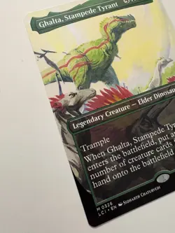 Ghalta, Stampede Tyrant (Borderless) The Lost Caverns of Ixalan Regular - Image 3