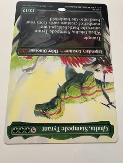 Ghalta, Stampede Tyrant (Borderless) The Lost Caverns of Ixalan Regular - Image 4