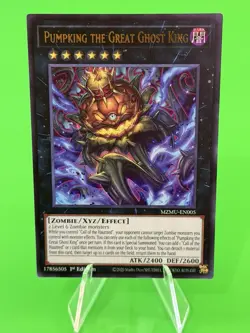 Yu-Gi-Oh Maze Of Muertos Pumpking The Great Ghost King Ultra Rare MZMU-EN005 NM! - Image 1