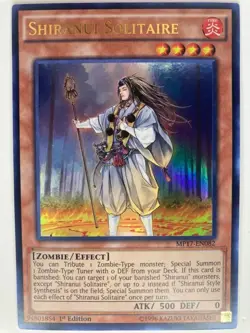 Shiranui Solitaire - MP17-EN082 - Ultra Rare - 1st Edition - Image 1