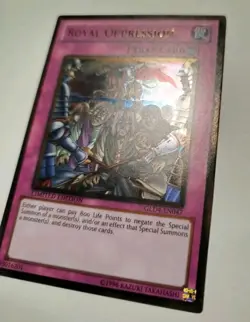 Yugioh Royal Oppression - Gold - Limited - GLD4-EN047 Gold Series 4: Pyramids Ed - Image 4