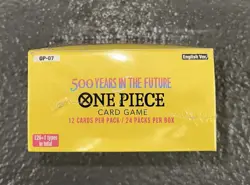 One Piece TCG - (OP07) 500 Years In The Future Booster Box English Sealed - Image 4