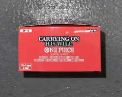 One Piece Card Game: Carrying On His Will (OP-13) Booster Box Unsealed - Image 4