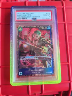 One Piece Zoro Treasure Cup Top Prize PSA 10 - Image 1