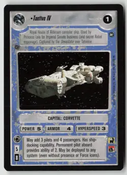 Star Wars Tantive IV Trading Card Ungraded SWCCG English Collectible Classic - Image 1