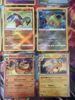 Pokemon 16 Card Lot nm Radiant Pokeball HOLO Rare Hits Only A43 English - Image 4