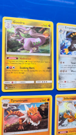 4 Holo Forbidden Light Pokemon TCG Cards Goodra Empoleon Tyrantrum Infernape - Image 2