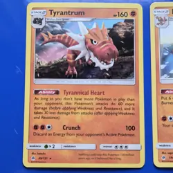 4 Holo Forbidden Light Pokemon TCG Cards Goodra Empoleon Tyrantrum Infernape - Image 5