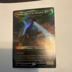 Magic: The Gathering Godzilla, King of the Monsters Foil Promo Card Ikoria 275 - Image 1