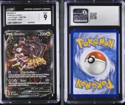 CGC 9 Mint - Giratina V 186/196 Alt Art - Lost Origin POKEMON Card Ultra Rare - Image 1