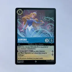 Disney Lorcana Aurora - Dreaming Guardian Demo Card - Rare - Image 1