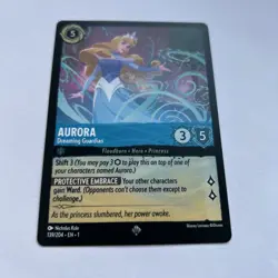 Disney Lorcana Aurora - Dreaming Guardian Demo Card - Rare - Image 5