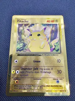Pikachu - (Celebrations Metal Card) 058/102 Miscellaneous Cards & Products Holo - Image 1