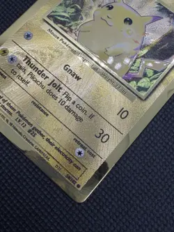 Pikachu - (Celebrations Metal Card) 058/102 Miscellaneous Cards & Products Holo - Image 3