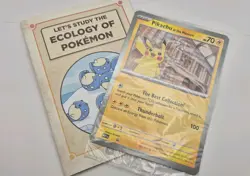 Pokemon Pikachu At The Museum x Natural History London Jumbo Card & Book Sealed - Image 1