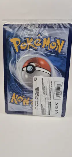Pokemon Pikachu At The Museum x Natural History London Jumbo Card & Book Sealed - Image 2