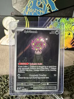 Pokemon Trading Cards Spiritomb 148/132 Me01: Mega Evolution Holo - Image 1