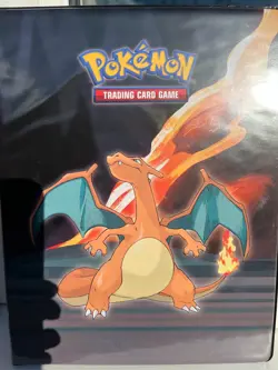 Ultra Pro Pokemon official licensed Trading Card Folder Albums Binder Charizard - Image 1