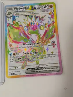 Pokemon Sealed Promo-GX Promo-Illustration Rare-Flygon Full Art Holo Card Lot - Image 2