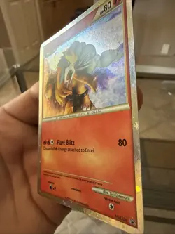 Pokemon TCG HeartGold SoulSilver Entei Promo Card HGSS20 Holo Rare Mint - Image 3