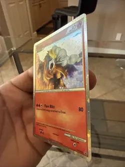 Pokemon TCG HeartGold SoulSilver Entei Promo Card HGSS20 Holo Rare Mint - Image 4