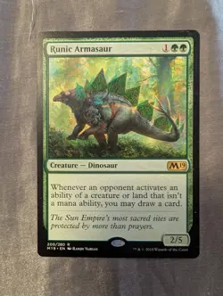 Runic Armasaur Core Set 2019 Regular - Image 1